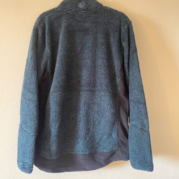 Uppi Men's Performance Fleece Zip Up Dark-Blue Jacket in size L NWOT - Picture 4 of 13